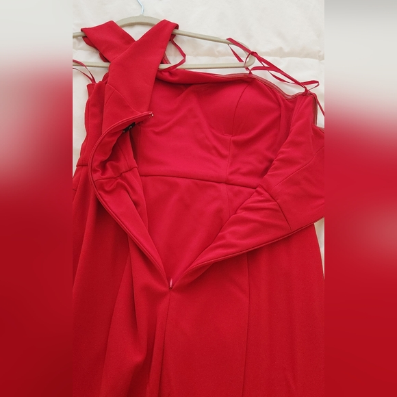 COPY - MELANIE LYNE MAXI RED DRESS SIZE 6 LIKE NEW! - Picture 15 of 16